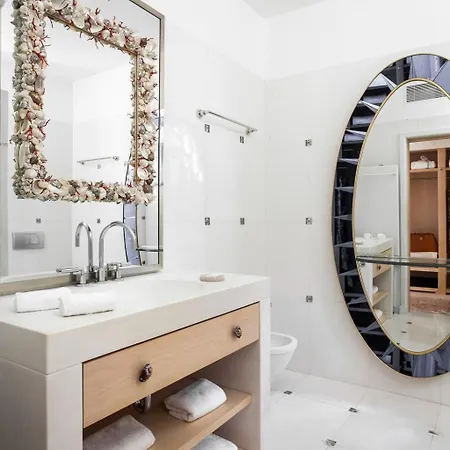 别墅 Presidential Mykonos Psarrou Sigma 8 Bedrooms Stunning Sea View