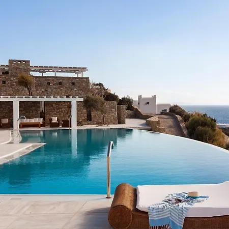 Presidential Mykonos Psarrou Sigma 8 Bedrooms Stunning Sea Views Psarrou Mykonos Town