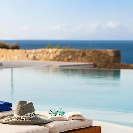 别墅 Presidential Mykonos Psarrou Sigma 8 Bedrooms Stunning Sea Views Psarrou Mykonos Town
