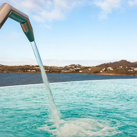ヴィラ Presidential Mykonos Psarrou Sigma 8 Bedrooms Stunning Sea View Mykonos Town