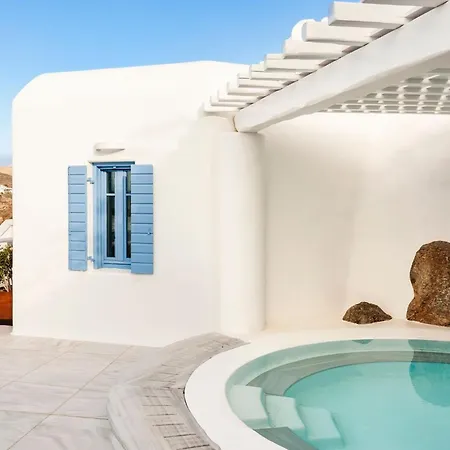 Presidential Mykonos Psarrou Sigma 8 Bedrooms Stunning Sea View 别墅