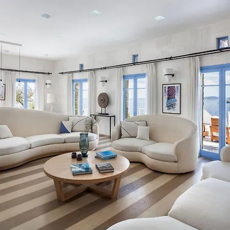Presidential Mykonos Psarrou Sigma 8 Bedrooms Stunning Sea View